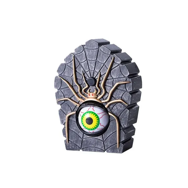 Creepy Spider Eyeball Doorbell Halloween Outdoor Ornament - Image 3