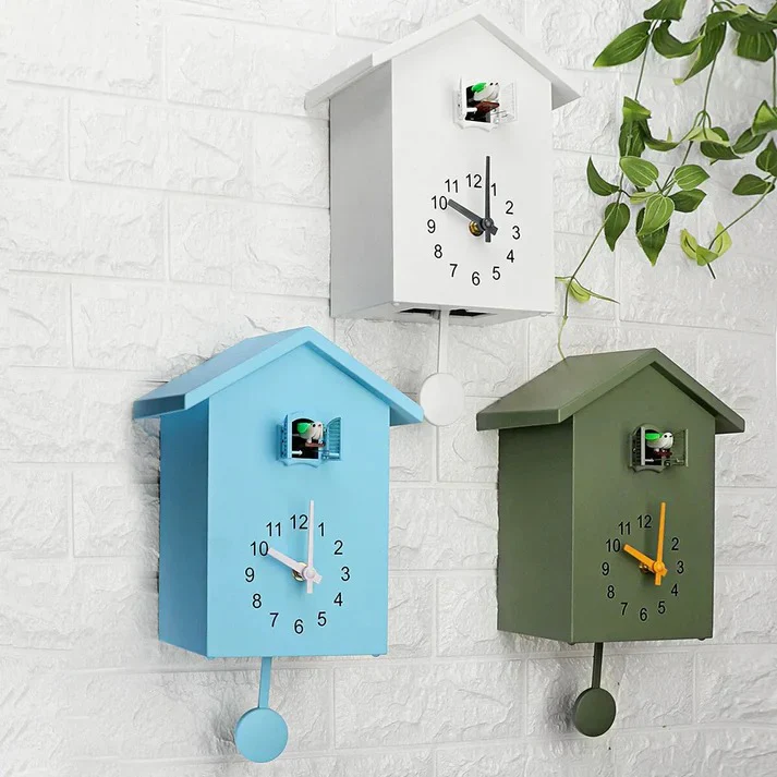 Cuckoo Clock with Decorative Design - Image 7
