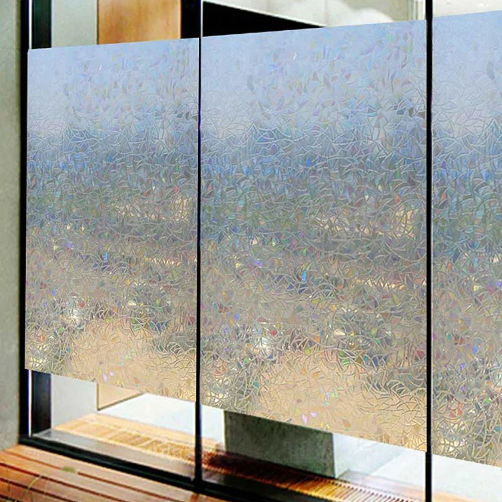 Decorative Rainbow Window Stained Glass Effect Privacy Film - Image 6