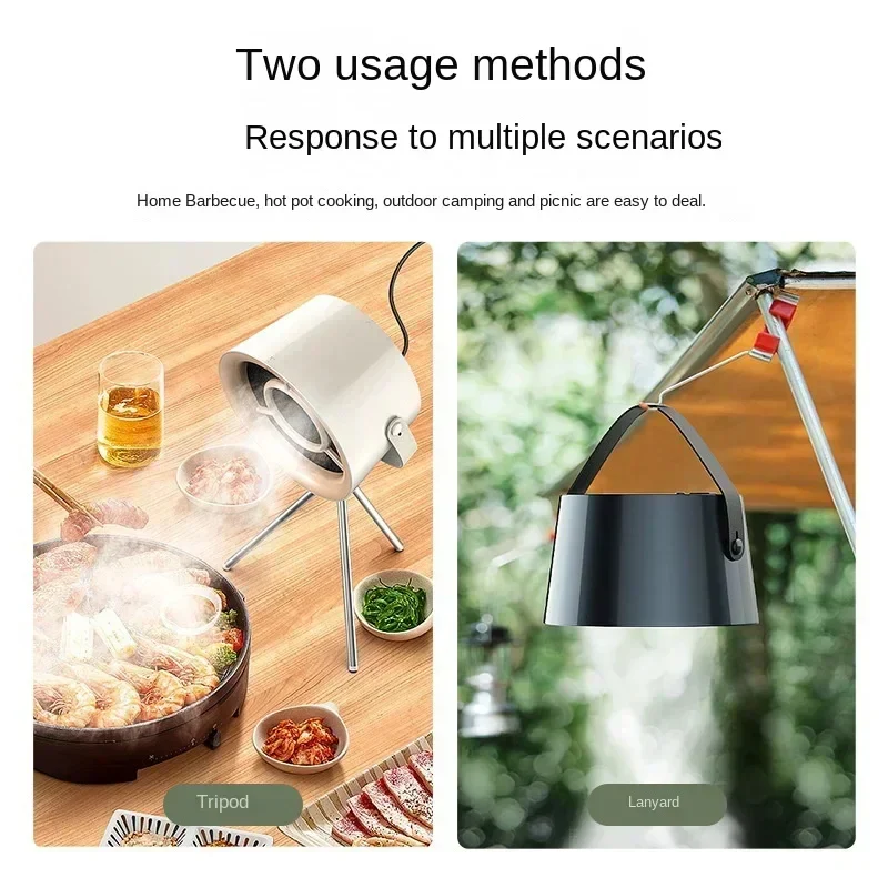 Desktop Range Hood - Portable Exhaust Fan - Image 4