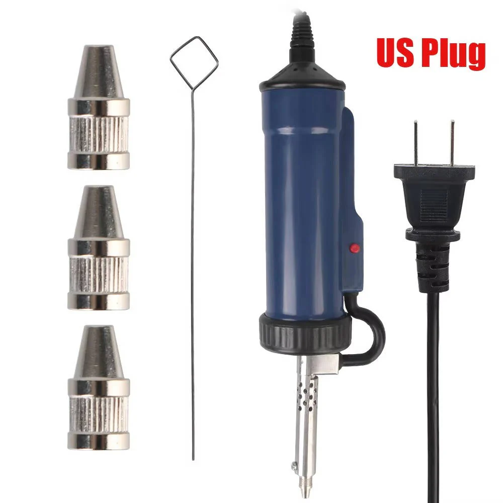 Desoldering Machine Tin Sucker Automatic Electric Solder With 3 Suction Nozzle - Image 7
