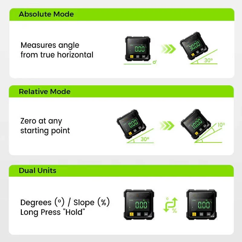 Digital Angle Finder with Laser Level - Image 8