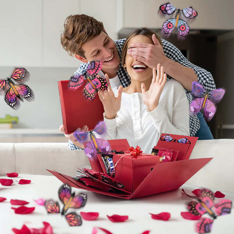DIY Valentine's Day Magic Butterfly Photo Surprise Gift - Image 5