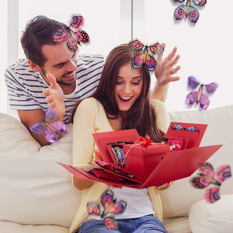 DIY Valentine's Day Magic Butterfly Photo Surprise Gift - Image 6