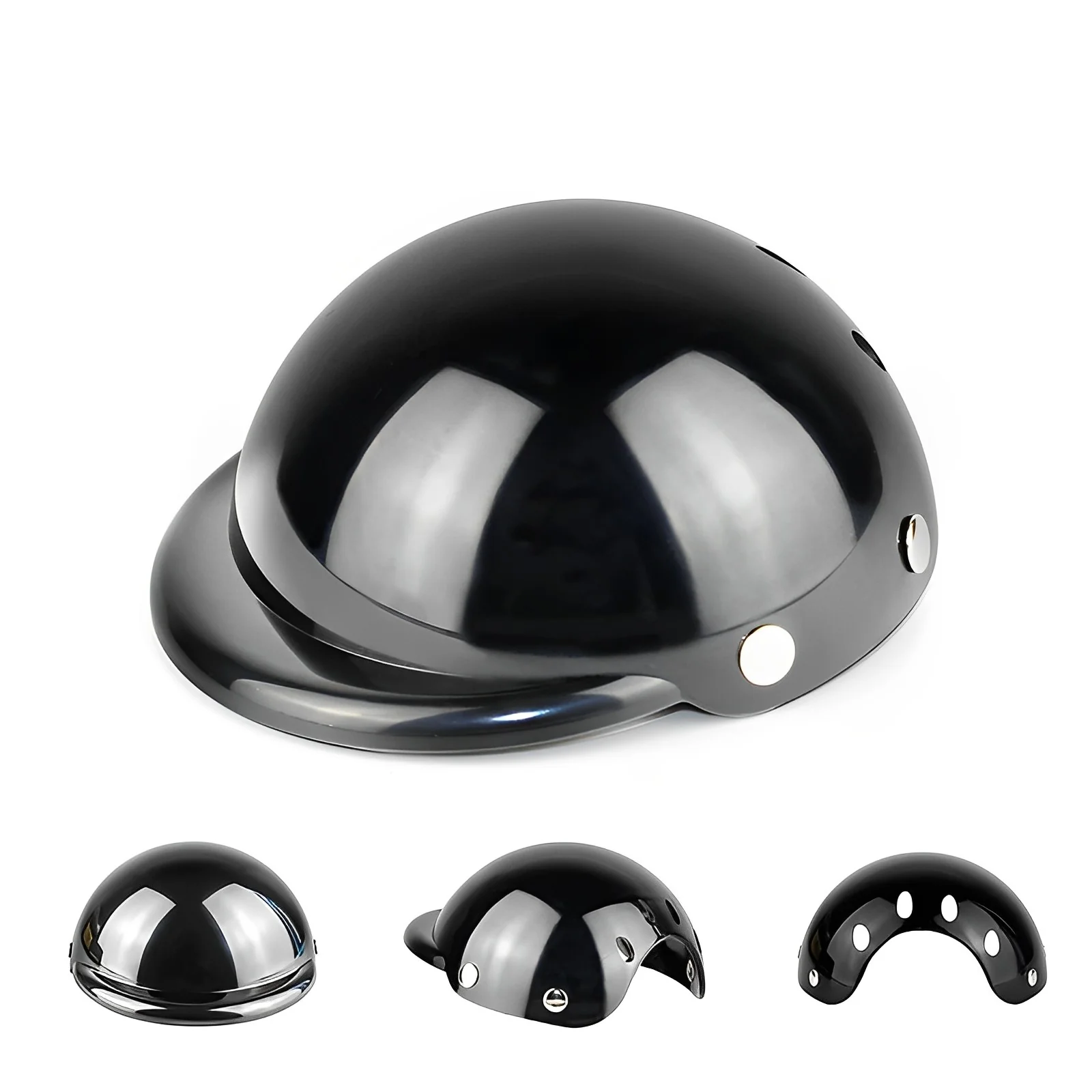 Dog Motorcycle Helmet And Goggles - Image 4