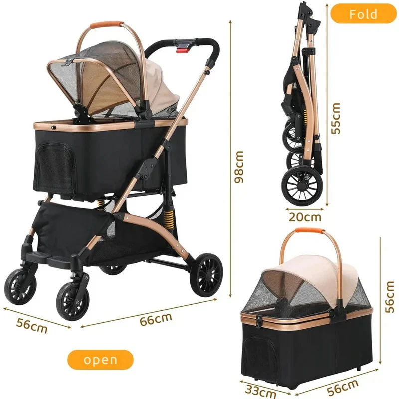 Dog Stroller & Transport Box - Image 3