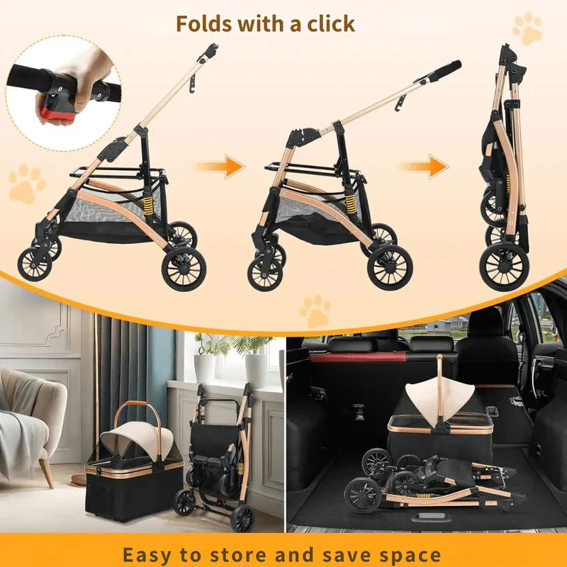 Dog Stroller & Transport Box - Image 4