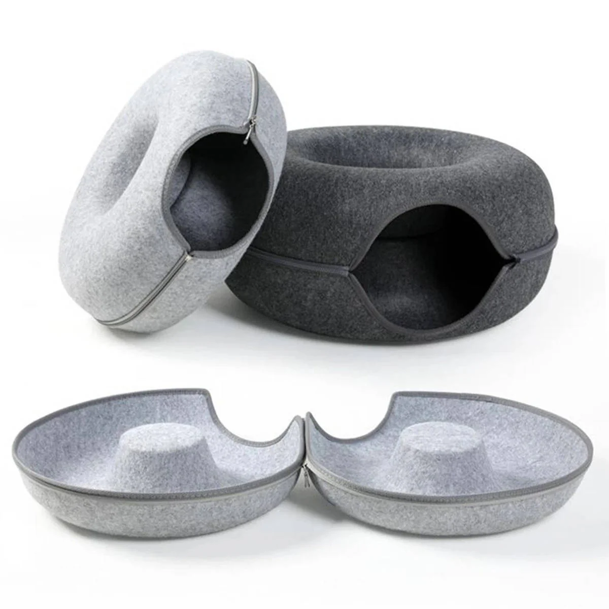 Donut Bed For Cats - Image 4