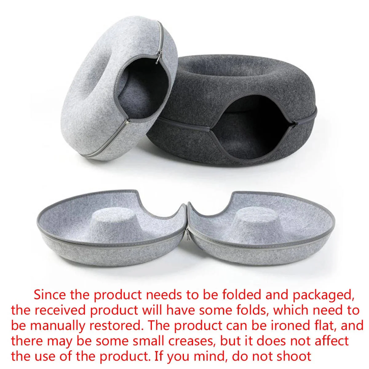 Donut Bed For Cats - Image 9