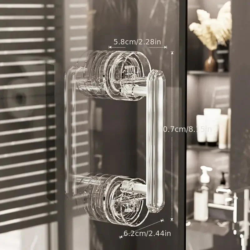 Door Handle With Suction Cup For Practical Handling - Image 6