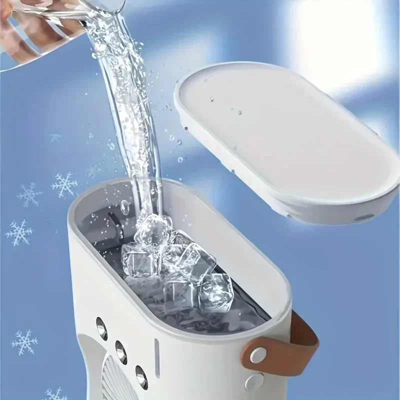 Double Head Portable Air Conditioner Fan - Image 2