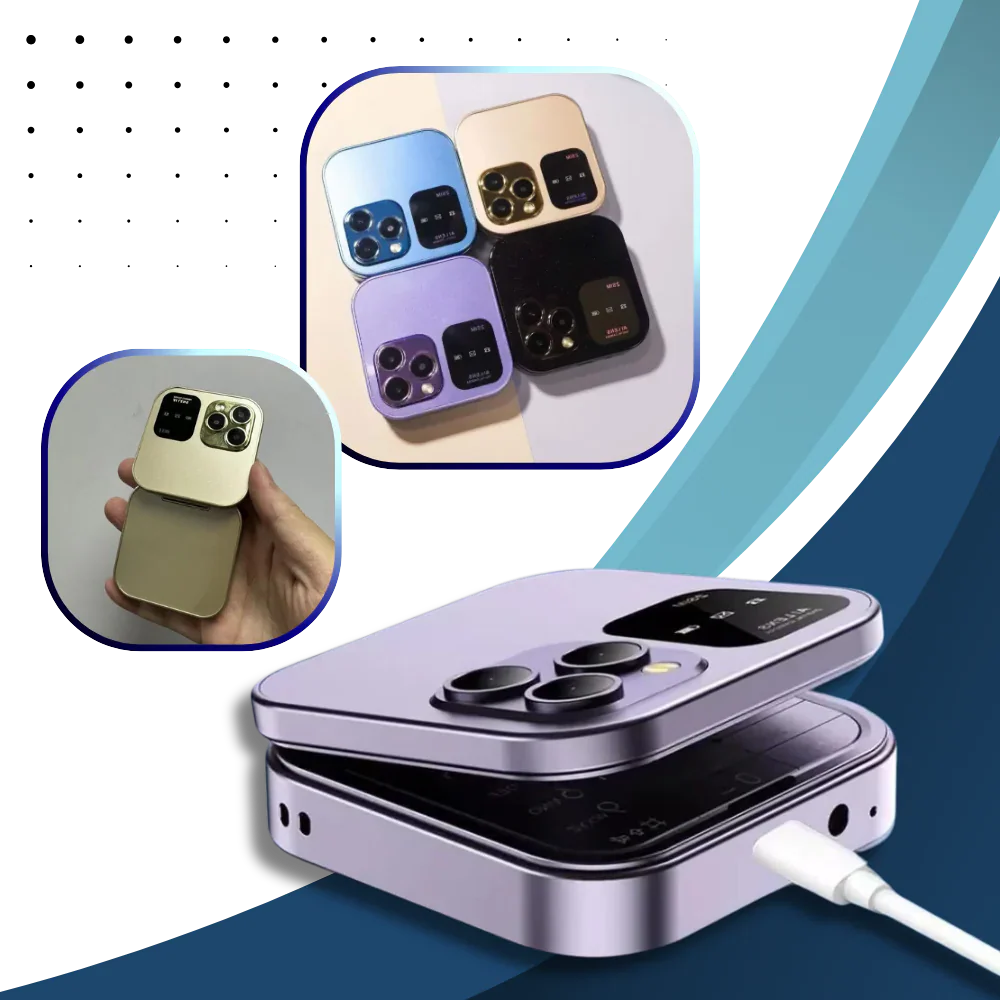 Dual Sim Small Folding Cell Phone - Image 5