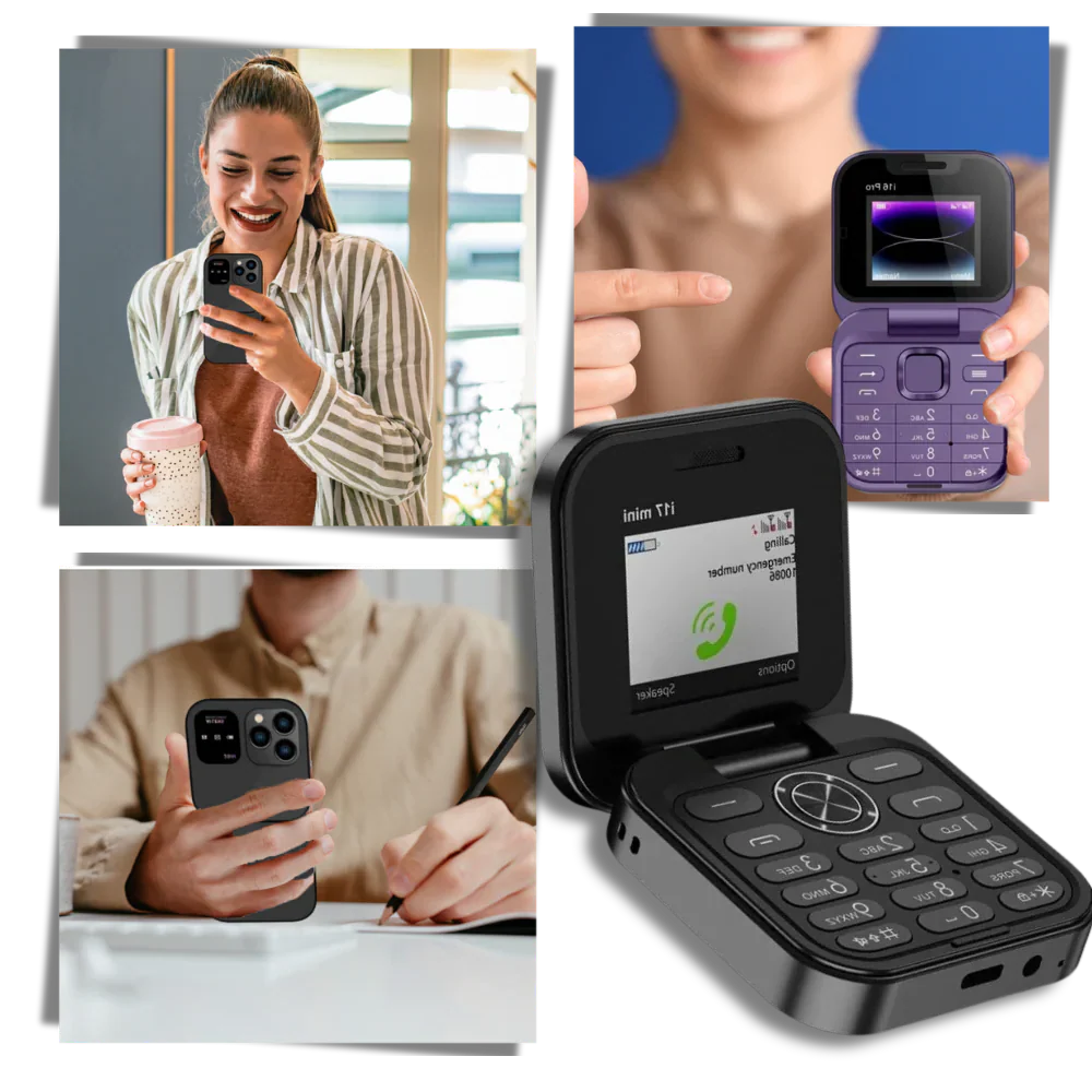 Dual Sim Small Folding Cell Phone - Image 8