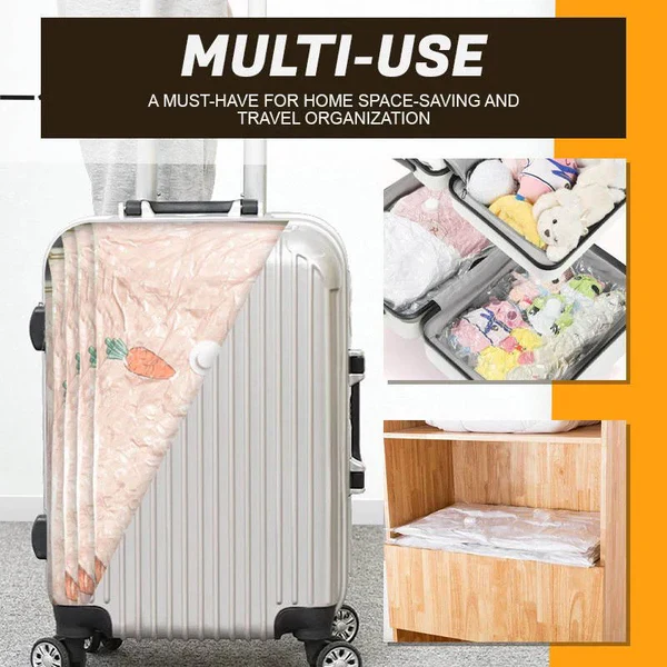 Durable Electric Vacuum Compression Bag - 75% More Storage! - Image 4