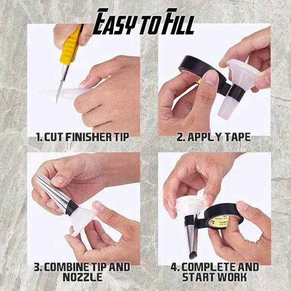 Easy Caulking Finisher Set (14 Pcs) - Image 4