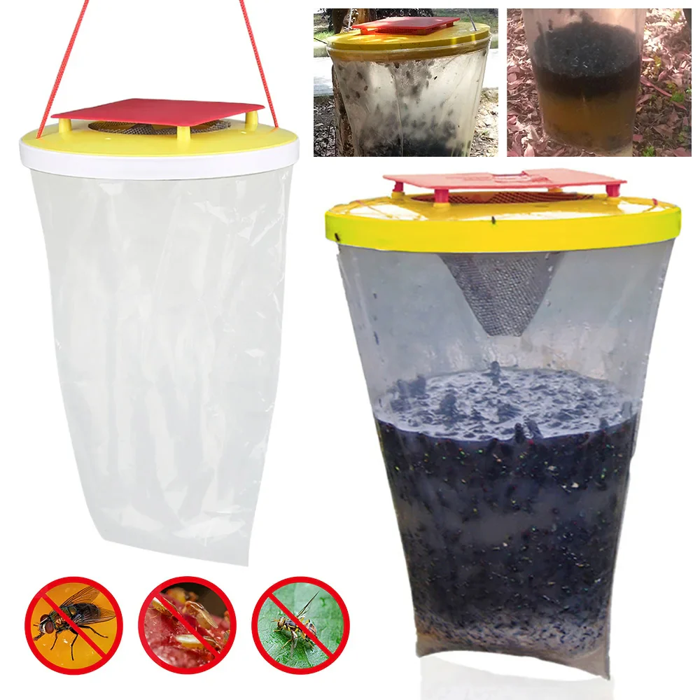 Eco-Friendly Disposable Fly Trap Outdoor Bag