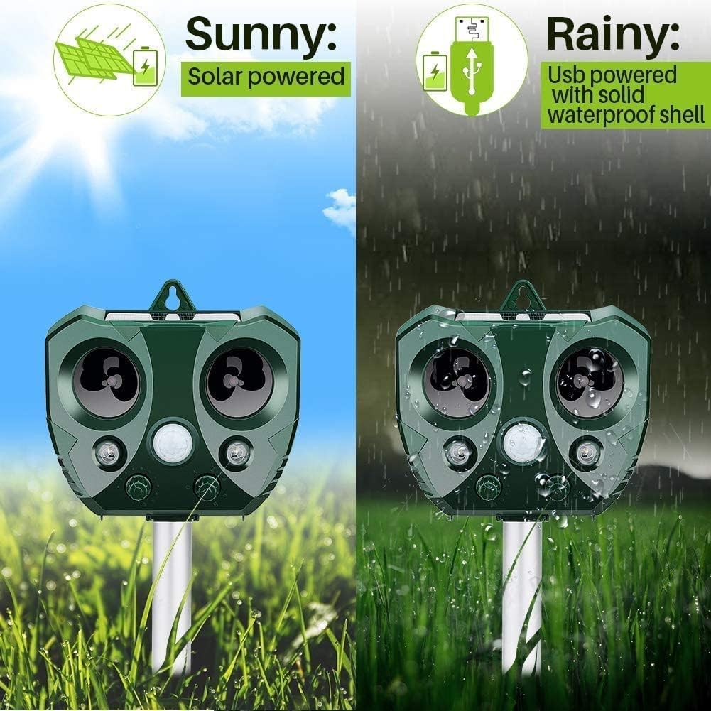Solar Ultrasonic Animal Repeller - Image 2
