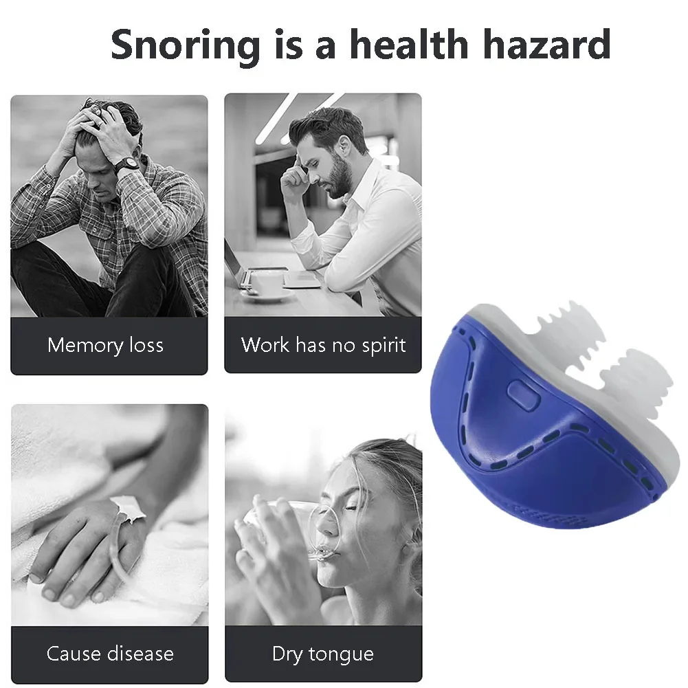 Electric Anti Snore Device with Dual Vortex Airflow - Image 2
