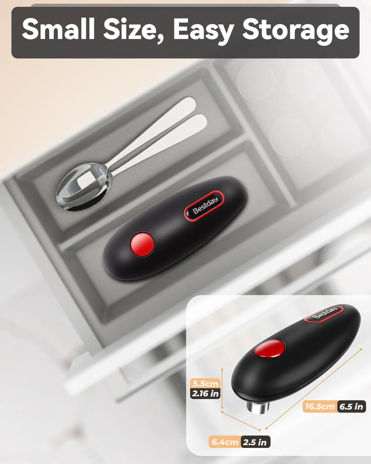 Electric Automatic Can Opener For Kitchen - Image 4