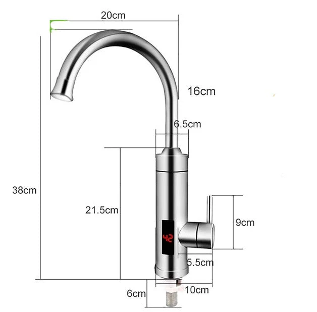 Electric Faucet Kitchen Tap - Image 6