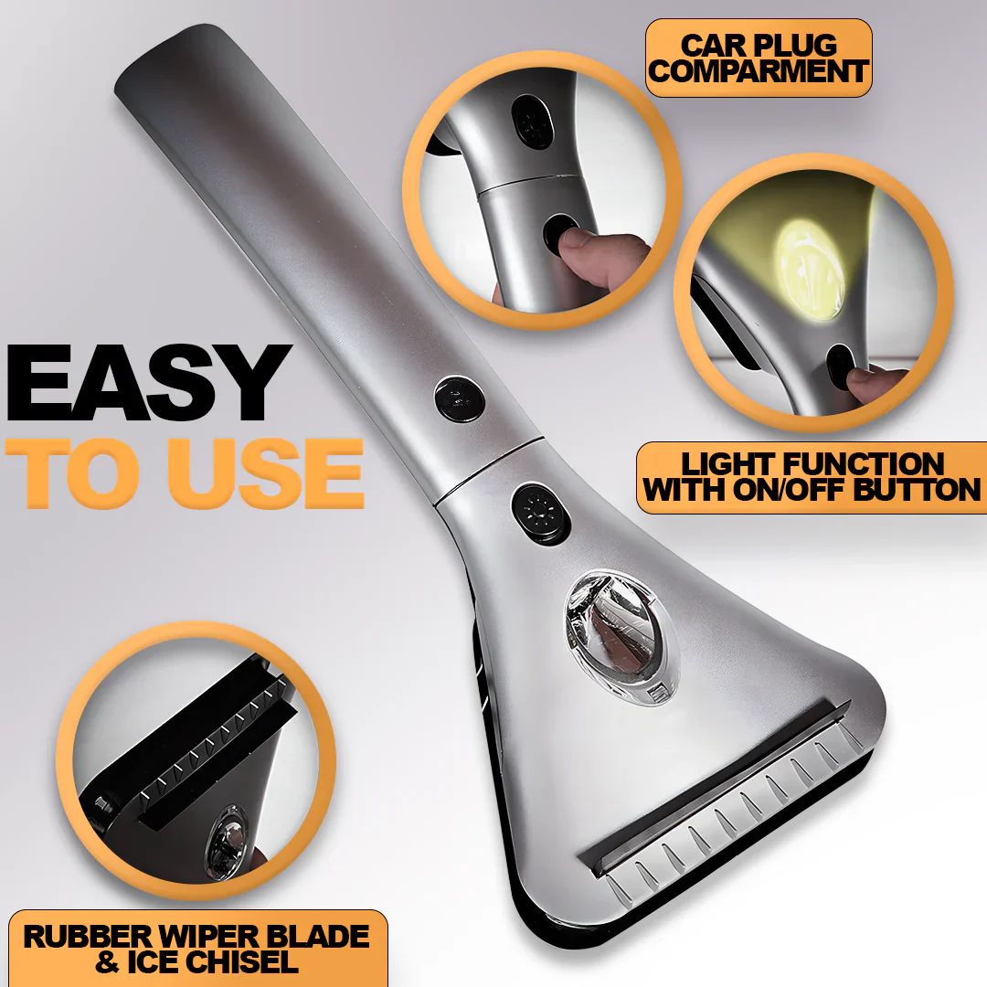 Electric Heated Ice Scraper - Image 7