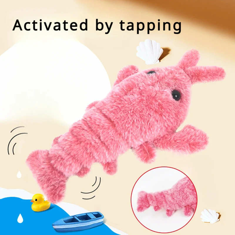 Electric Jumping Shrimp Pet Toy - Image 3