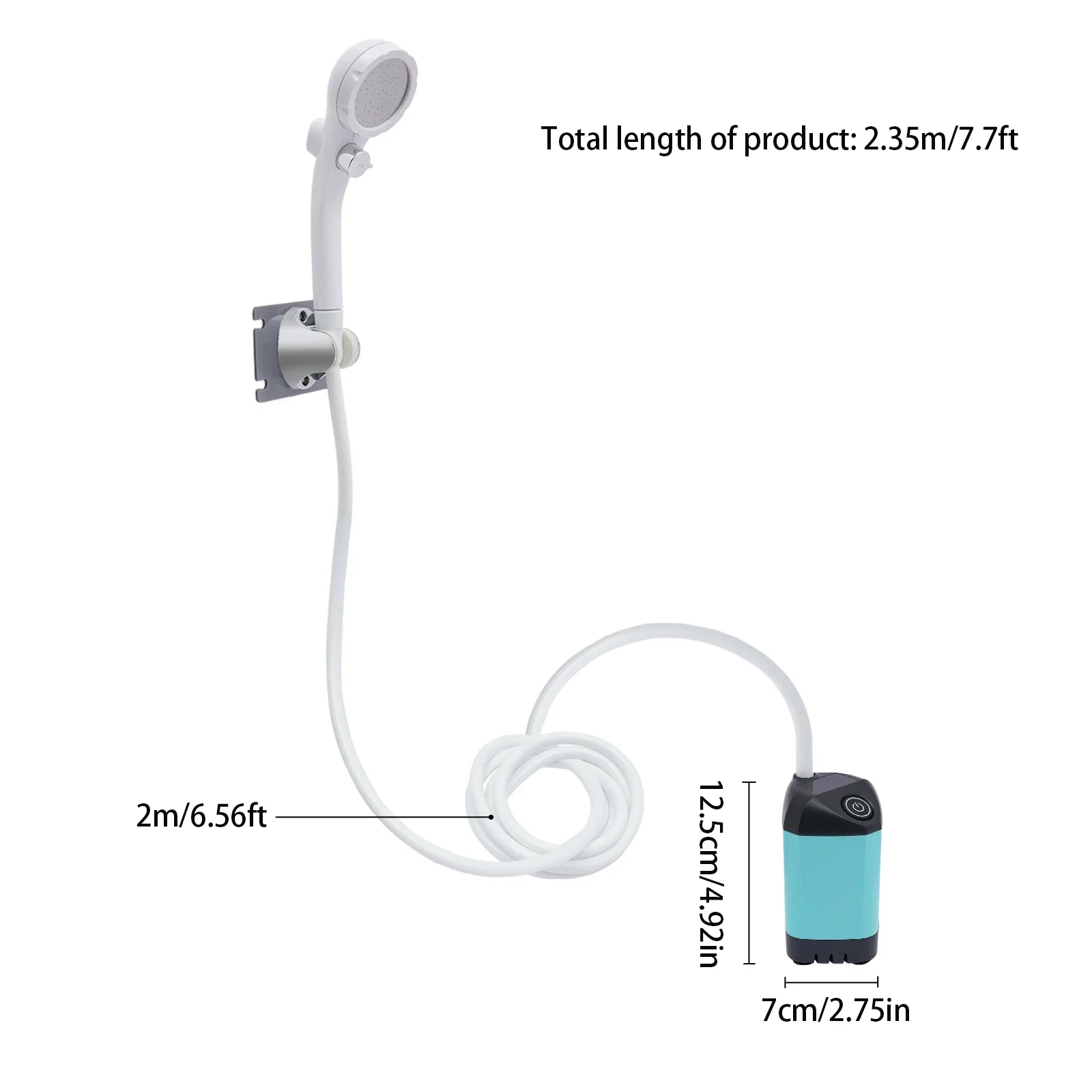 Electric Portable Shower for Camping - Image 2