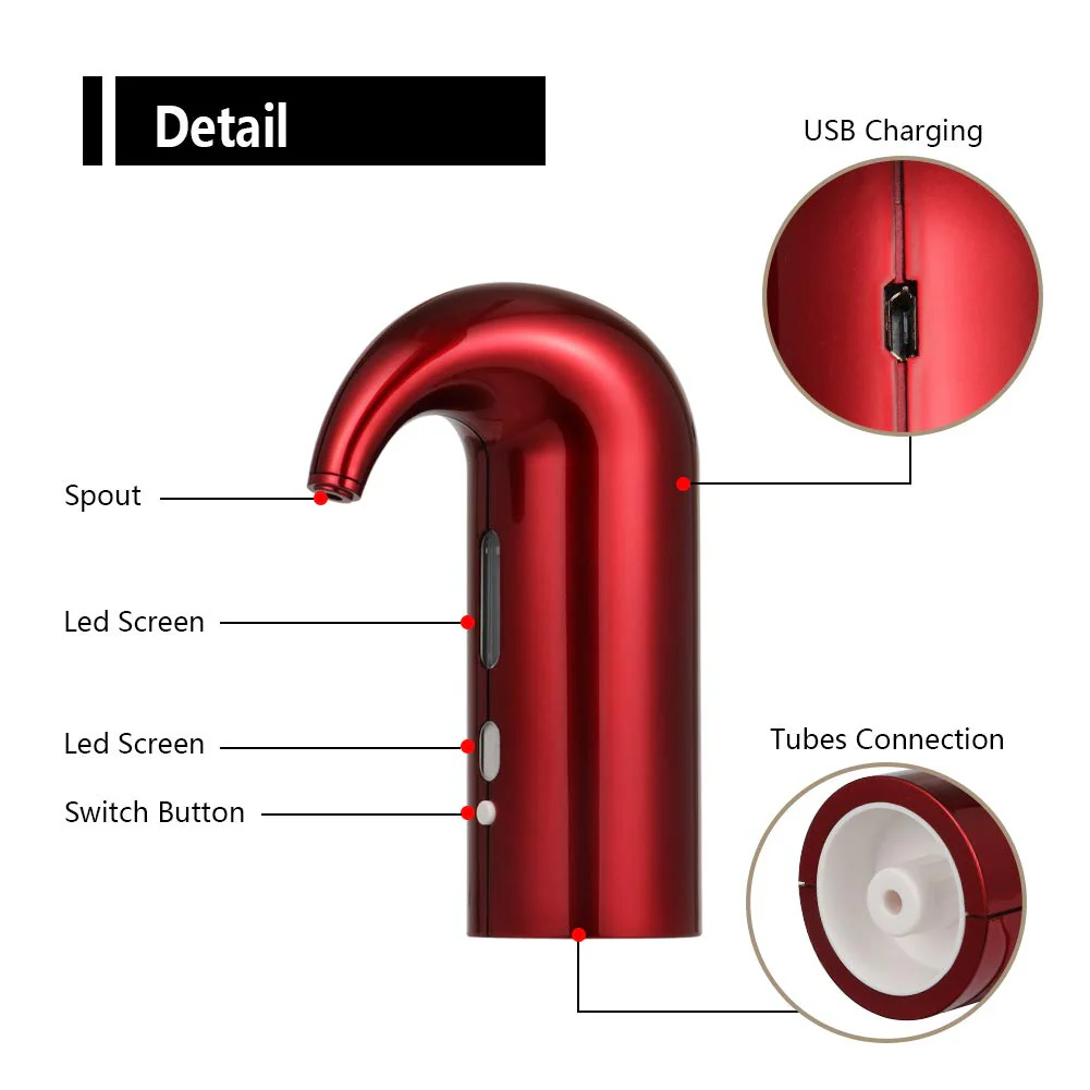 Electric Wine Aerator Pourer Dispenser - Image 5