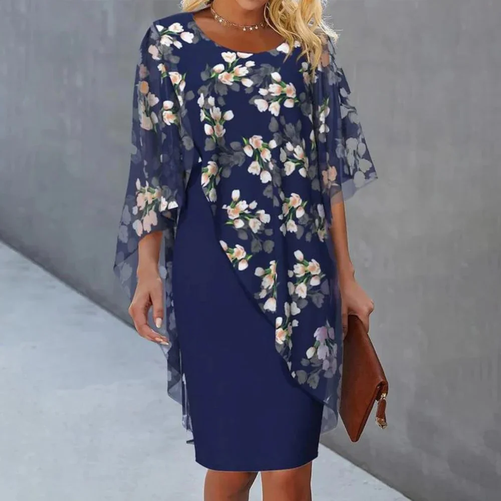 Elegant Floral Dress For Women - Image 4