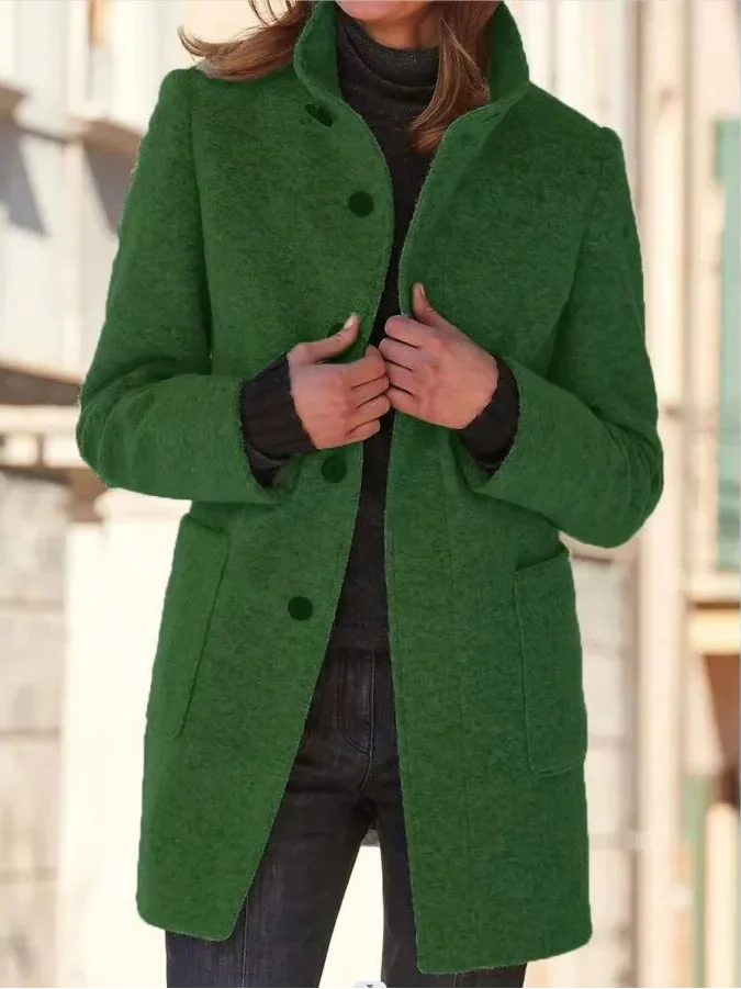 Elegant wool coat - Image 5