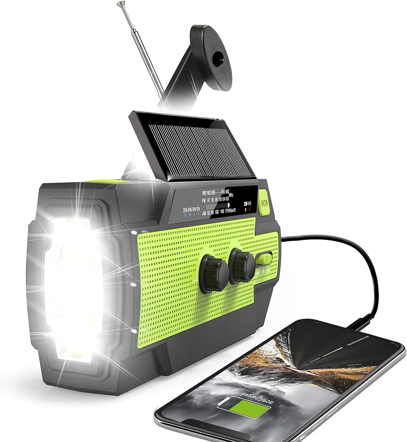 Emergency Crank Weather Radio - Image 2