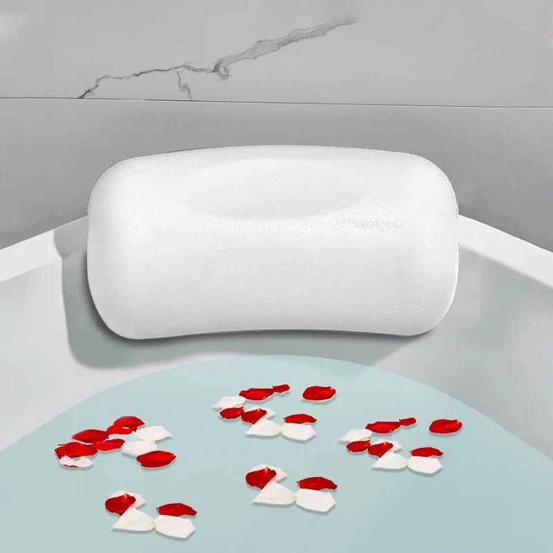 Ergonomic neck and head support for relaxing at home as if you were at a spa