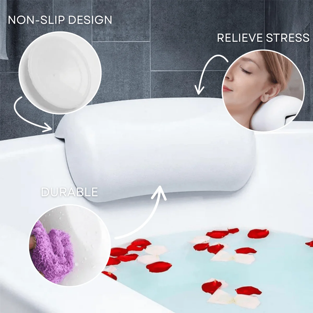 Ergonomic neck and head support for relaxing at home as if you were at a spa - Image 3