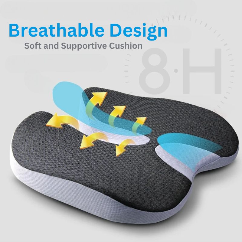 Ergonomic Soft Memory Foam Car Seat Cushion - Image 7