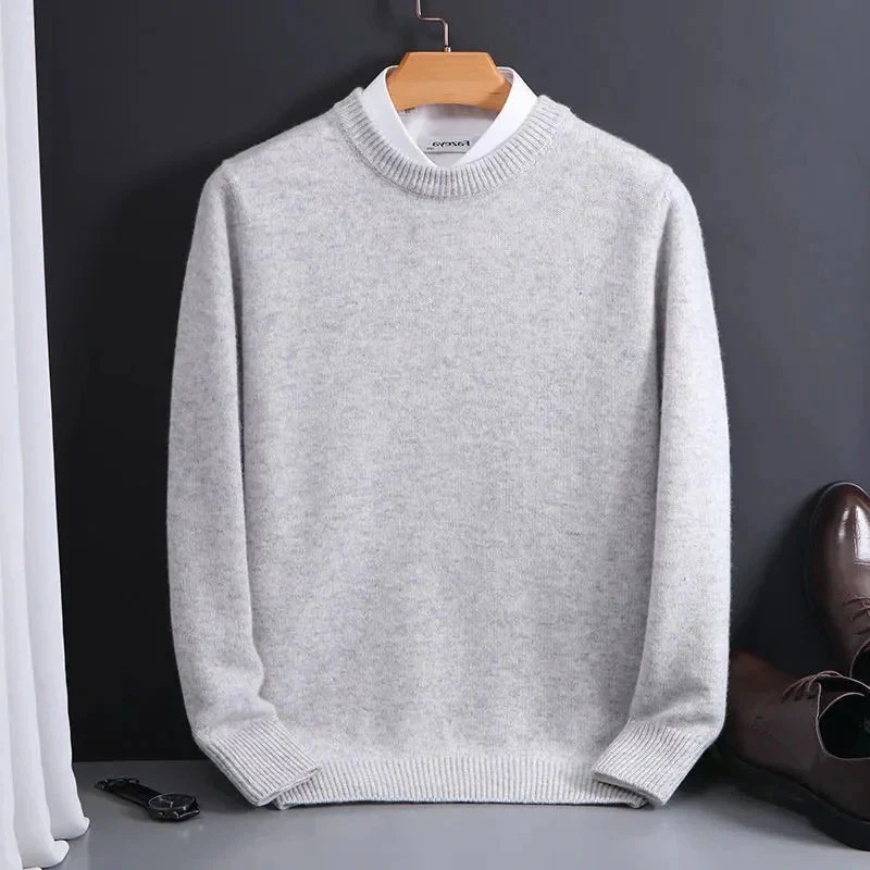 Exclusive men's cashmere jumper - Image 5