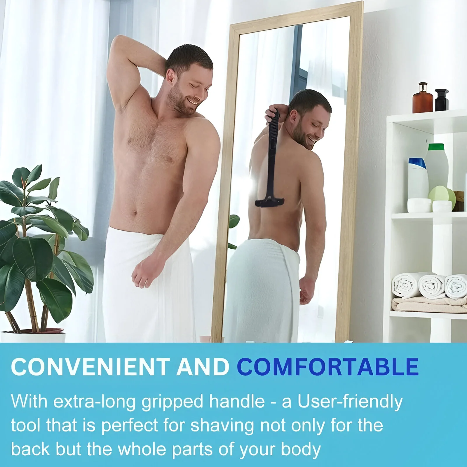 Extended-Reach Back Shaver for Men - Image 4