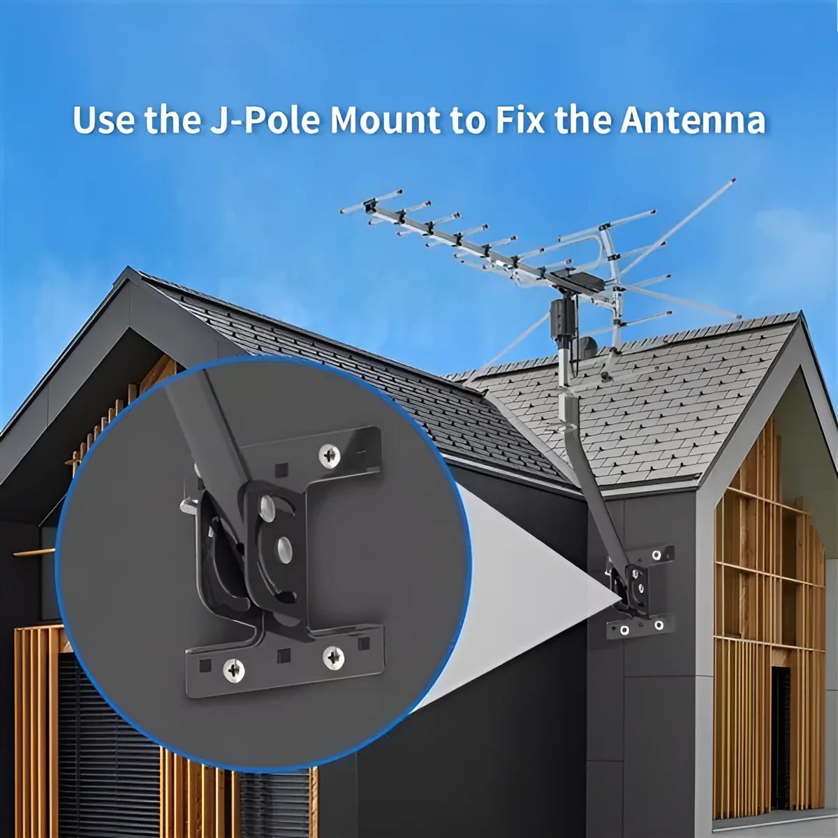 Extra Range 2025 Digital Outdoor HD TV Antenna with Full 360 Directional Motor Free HD Channels - Image 5