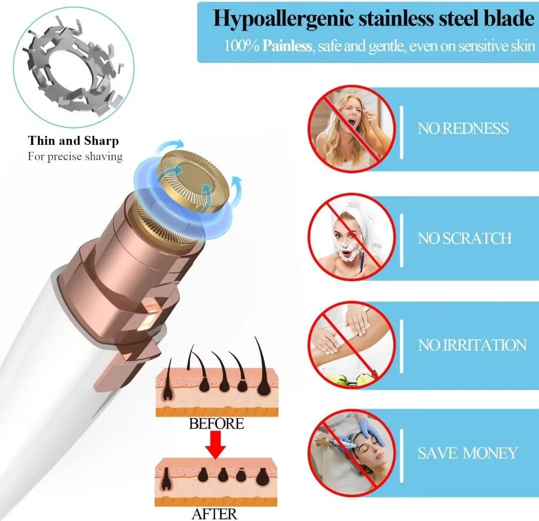Eyebrow Facial Hair Trimmer For Women - Image 5