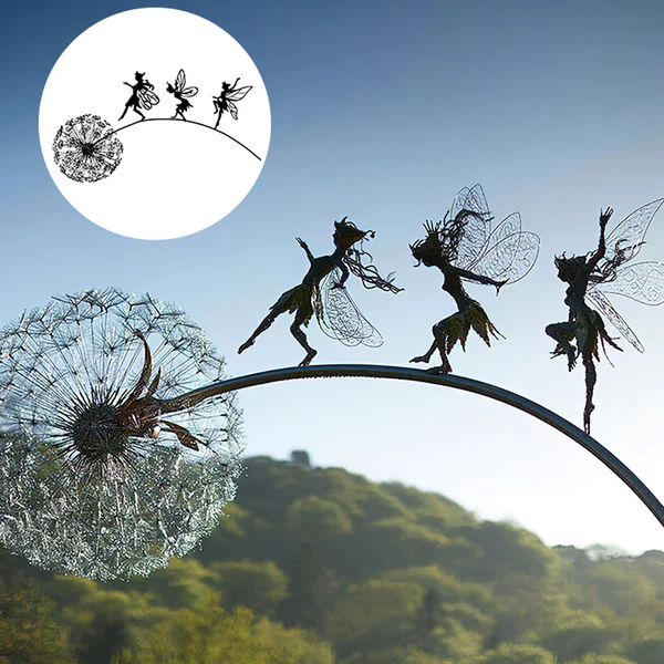 Fairy Steel Garden Sculptures - Image 3