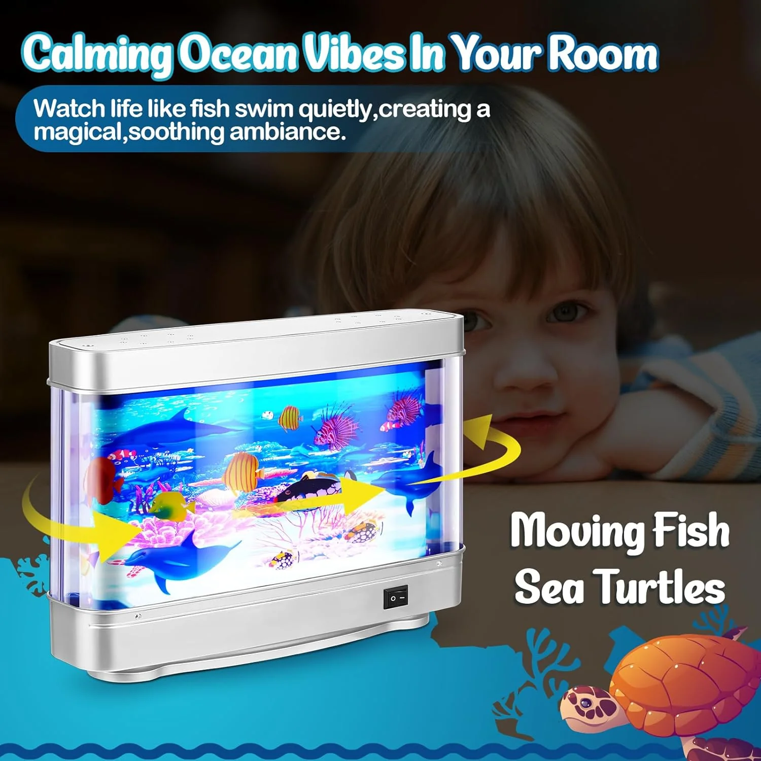 Fake Fish Tank Aquarium - Image 3
