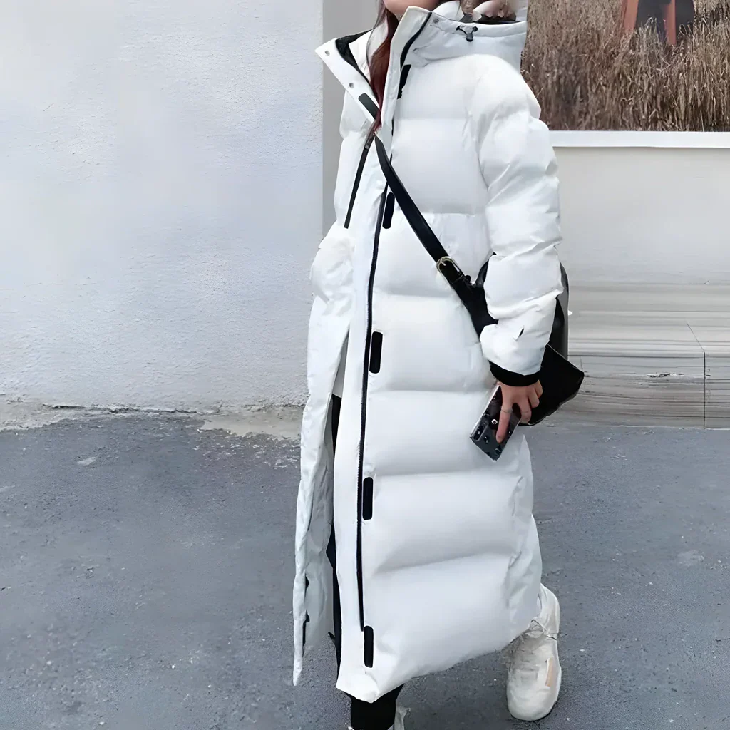 Fashionable and windproof long jacket - Image 2