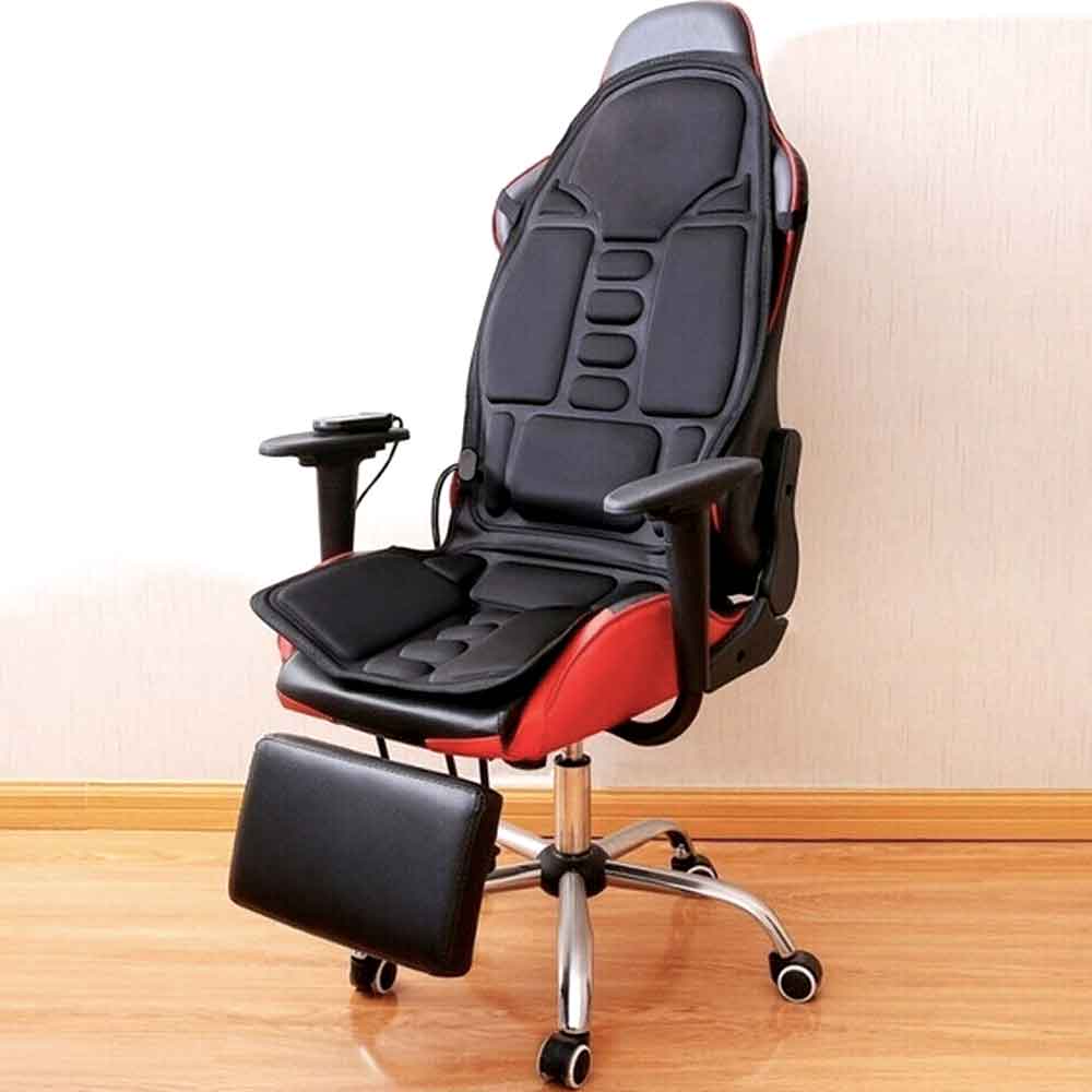 Fashionable Massage Chair Cushion With Heated Neck Pillow - Image 4