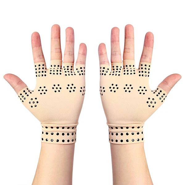 Fingerless Magnetic Compression Gloves for Arthritis - Image 3