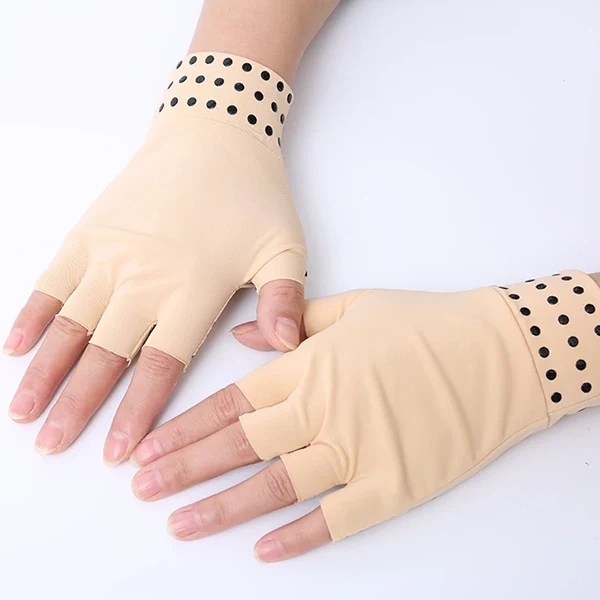 Fingerless Magnetic Compression Gloves for Arthritis - Image 4