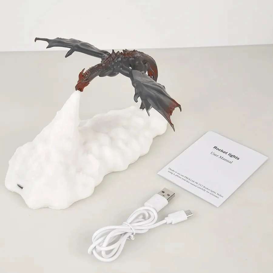 Fire-Breathing Dragon Lamp - Image 3