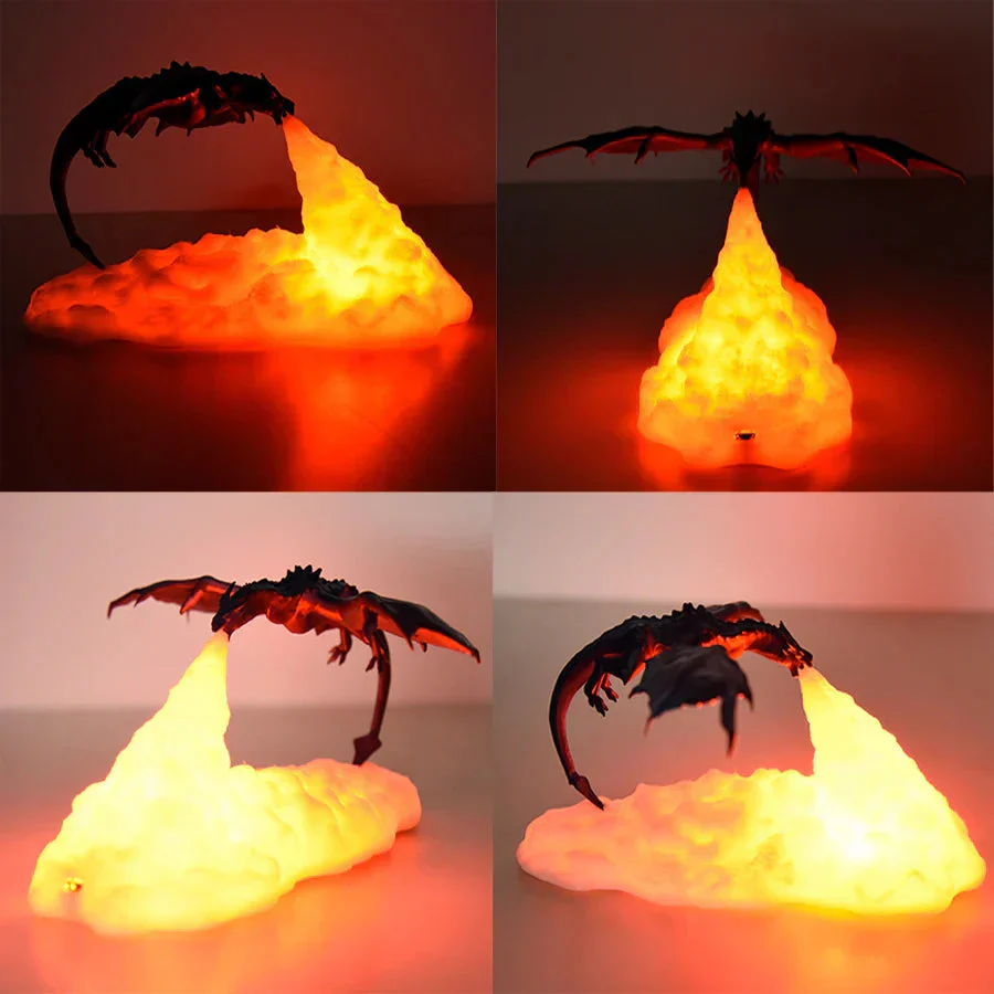 Fire-Breathing Dragon Lamp - Image 6
