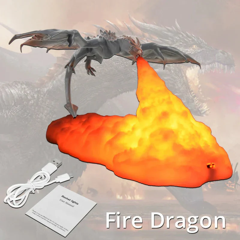 Fire-Breathing Dragon Lamp - Image 7