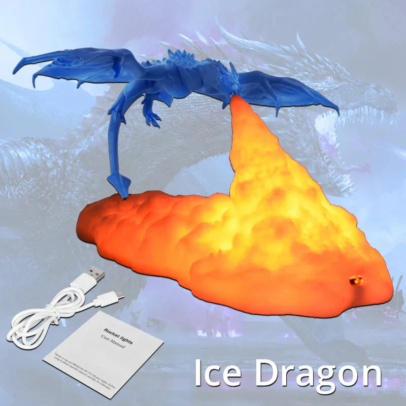 Fire-Breathing Dragon Lamp - Image 9