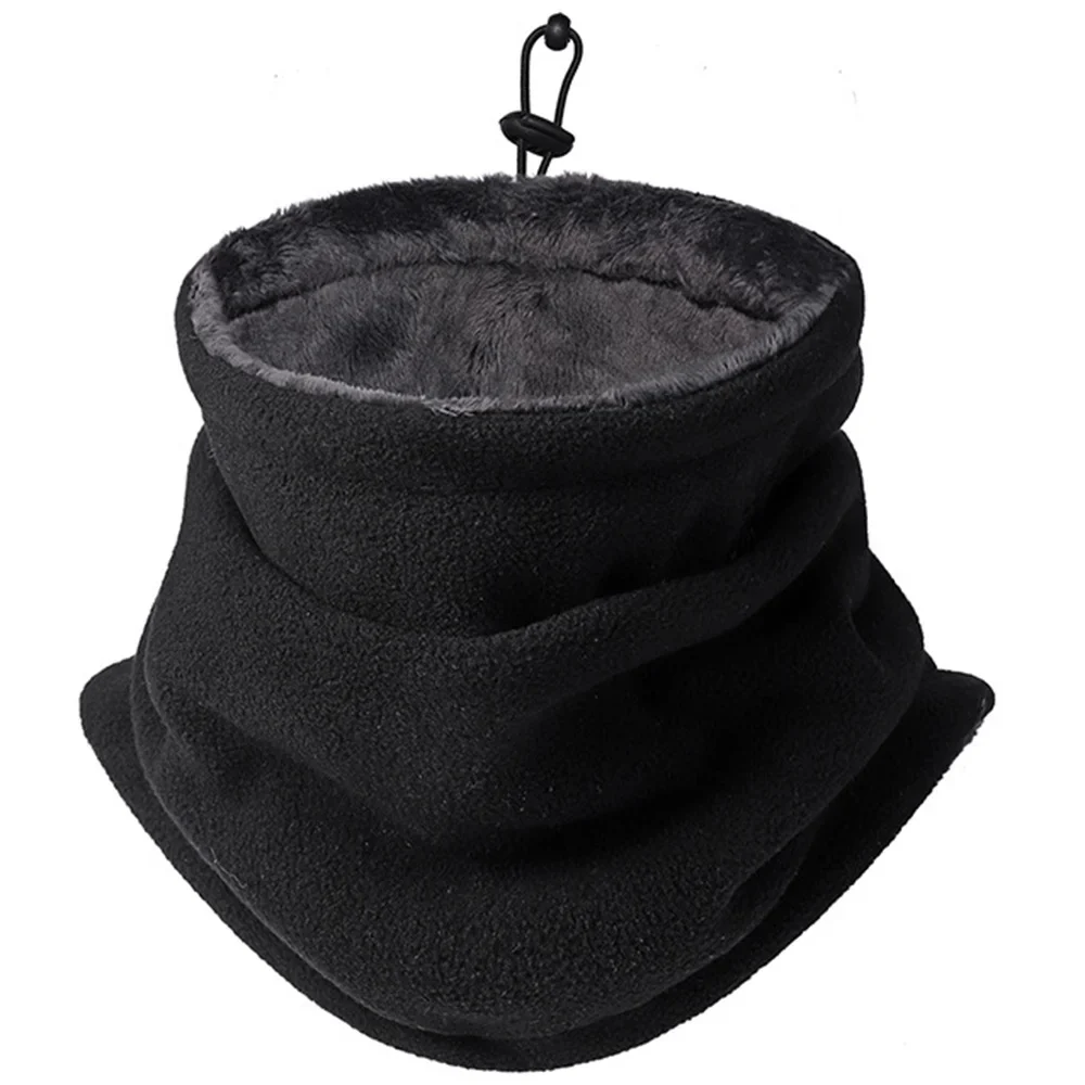 Fleece Balaclava Face Mask Neck Warmer - Image 3