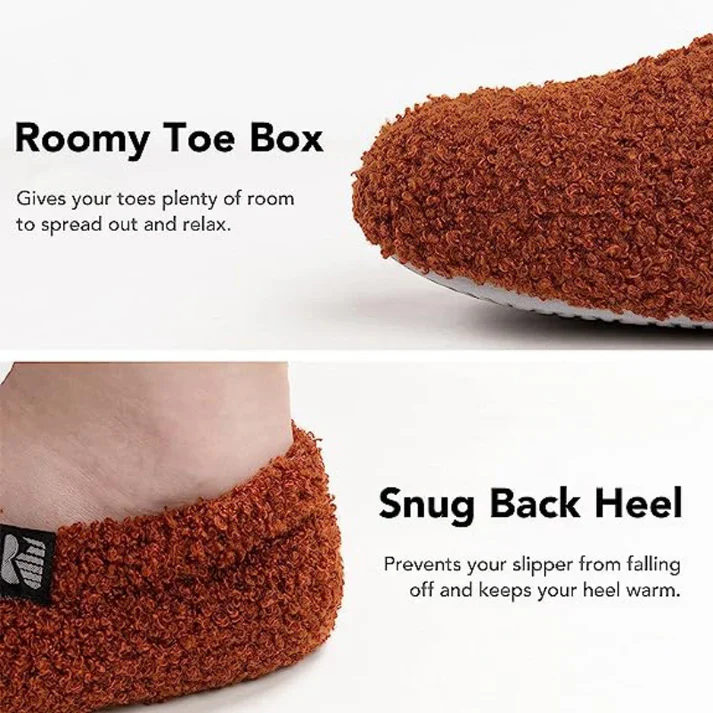 Fleeced Closed Back Indoor Slipper - Image 7